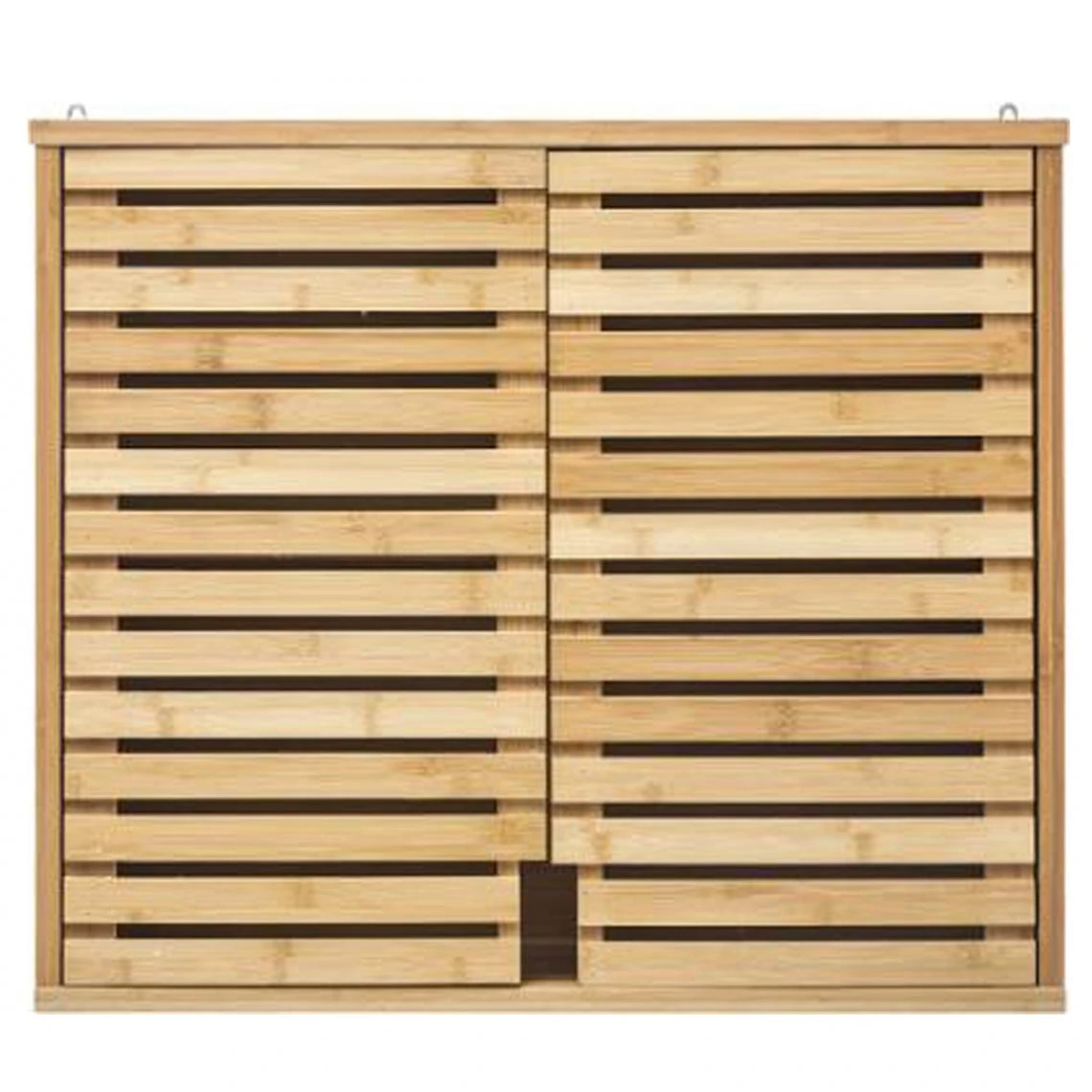 Pegane Meuble Haut De Salle De Bain En Bambou Naturel - L.58.5 X P.20 X H.51.... 2 Pegane Meuble Haut De Salle De Bain En Bambou Naturel - L.58.5 X P.20 X H.51.... - Image 2