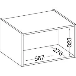 Tbs Meuble Hotte Porte Basculante - Décor Chene Sonoma - L 60 X 31,6 X H ... -Pegane Shop meuble hotte porte basculante decor chene sonoma l 60 x 316 x h 36 cm lassen 14071616 39079148 1140x1140