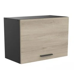 Pegane Meuble Pour Hotte Coloris Chêne Kronberg, Noir Mat - Longueur 60 X Ha... -Pegane Shop meuble pour hotte coloris chene kronberg noir mat longueur 60 x hauteur 42 x profondeur 30 cm 13796944 38146034 1140x1140