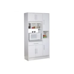TEMAHOME Buffet De Cuisine LOUISE - Blanc - SYMBIOSIS -Pegane Shop meubles de cuisine 231469