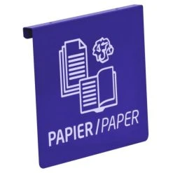 Rossignol Plaque Signalétique De Tri Déchets Divers Pour Support Tubag 227x22x...