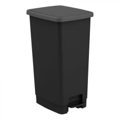 BUT Poubelle 40L FLAT BIN Noir