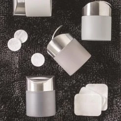 Pegane Shop -Pegane Shop poubelle a coton 15l couleur perle en acier inoxydable 13091460 35559226 1140x1140