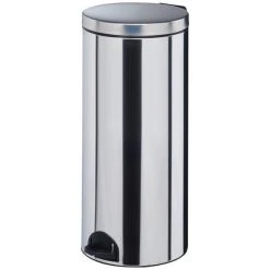 Poubelle à Pédale 30l Inox - 90234 - ROSSIGNOL