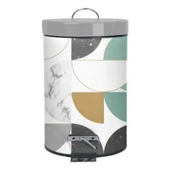 Paris Prix Poubelle à Pédale Geomarbre 3L Bleu -Pegane Shop poubelle a pedale geomarbre 3l bleu 13610242 37409546 1140x1140