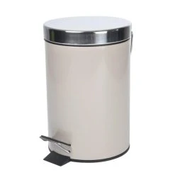 Paris Prix Poubelle à Pédale Vitamine II 3L Taupe