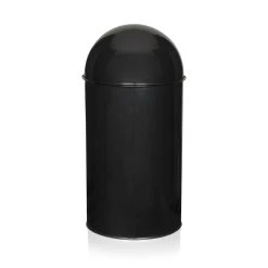 Hjh OFFICE Poubelle à Poussoir / Poubelle Automatique PUSH 50L Satin Noir Hjh OF... -Pegane Shop poubelle a poussoir poubelle automatique push 50l satin n 7336940 384446 6 1140x1140