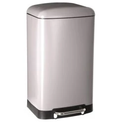 Atmosphera, Createur D'Interieur Poubelle "ariane" 30 Litres Atmosphéra - Taupe