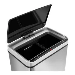 HELLOSHOP26 Poubelle Automatique Cuisine Double 70 Litres Rectangulaire Acier Inox... -Pegane Shop poubelle automatique cuisine double 70 litres rectangulaire acier inoxydable 140003109 11037162 28830450 1140x1140