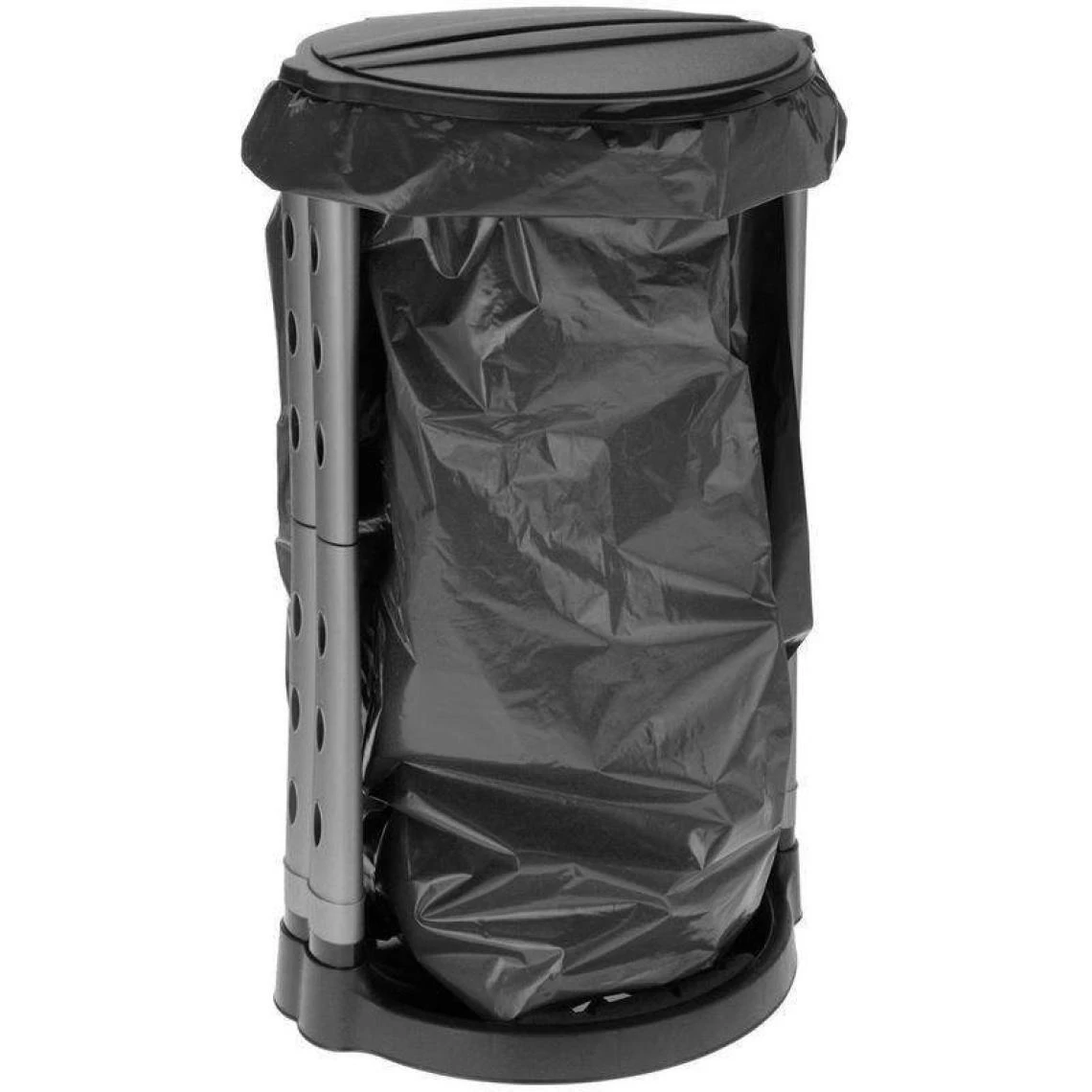 Other Poubelle Avec Couvercle, Support à Déchets, Cadre Pour Sacs De 120 L 2 Other Poubelle Avec Couvercle, Support à Déchets, Cadre Pour Sacs De 120 L - Image 2