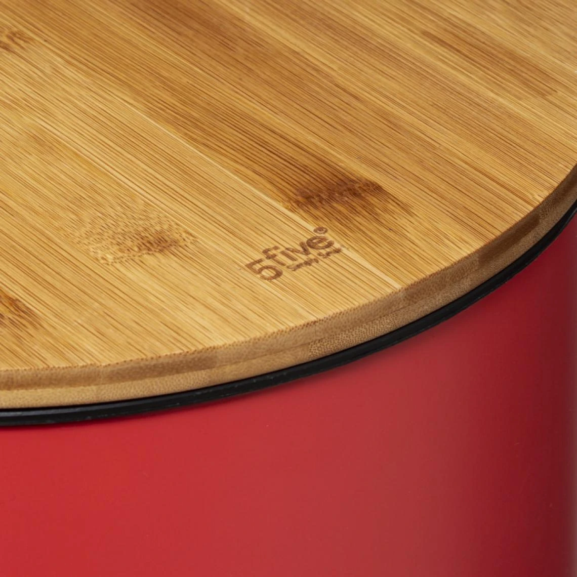 Atmosphera, Createur D'Interieur Poubelle "bam Modern" 30 Litres Couvercle Bambou Atmosphéra - Terraco... 5 Atmosphera, Createur D'Interieur Poubelle "bam Modern" 30 Litres Couvercle Bambou Atmosphéra - Terraco... - Image 5