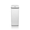 Poubelle CLEAN V Avec Capteur Infrarouge 50L Acier Blanc Hjh OFFICE
