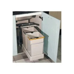 Gollinucci Poubelle Coulissante - 2 Bacs - 28 L - Hauteur 420 Mm - Nombre De Seau... 5 Gollinucci Poubelle Coulissante - 2 Bacs - 28 L - Hauteur 420 Mm - Nombre De Seau... -Pegane Shop poubelle coulissante 2 bacs 28 l hauteur 420 mm nombre de seaux 2 decor gris contenance 28 l pour caisson de largeur 350 mm hauteur 420 mm profondeur 440 mm largeur 12256418 32607304 1140x1140