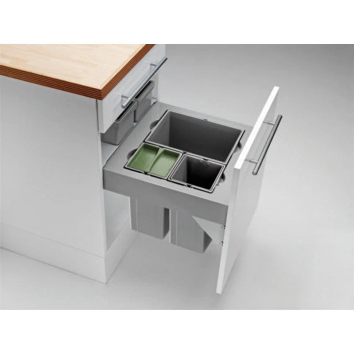 Wesco Poubelle Coulissante Suspendue - Contenance : 41 L - Largeur : 562 Mm ... 2 Wesco Poubelle Coulissante Suspendue - Contenance : 41 L - Largeur : 562 Mm ... - Image 2