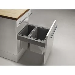 Wesco Poubelle Coulissante Suspendue - Contenance : 41 L - Largeur : 562 Mm ... 5 Wesco Poubelle Coulissante Suspendue - Contenance : 41 L - Largeur : 562 Mm ... -Pegane Shop poubelle coulissante suspendue contenance 41 l largeur 562 mm nombre de seaux 4 pour caisson de largeur 600 mm wesco 12256410 32607290 1140x1140