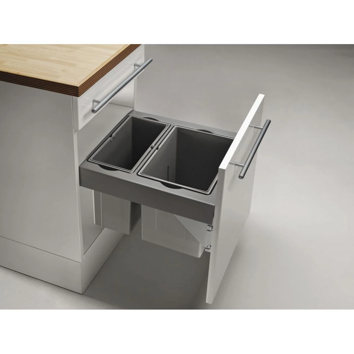 Wesco Poubelle Coulissante Suspendue - Contenance : 41 L - Largeur : 562 Mm ... 3 Wesco Poubelle Coulissante Suspendue - Contenance : 41 L - Largeur : 562 Mm ... - Image 3