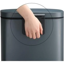 HELLOSHOP26 Poubelle Cuisine 30 Litres à Pédale Fermeture Lente Anti-odeur Et Hy... -Pegane Shop poubelle cuisine 30 litres a pedale fermeture lente anti odeur et hygienique gris anthracite 120000915 11037160 28830440 1140x1140