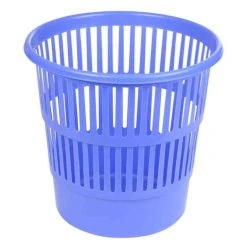 Paris Prix Poubelle De Cuisine Corbeille 11,5L Bleu Indigo