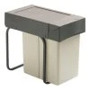 Gollinucci Poubelle De Cuisine Coulissante - 1 Bac - 21 L - Nombre De Seaux : 1 -...