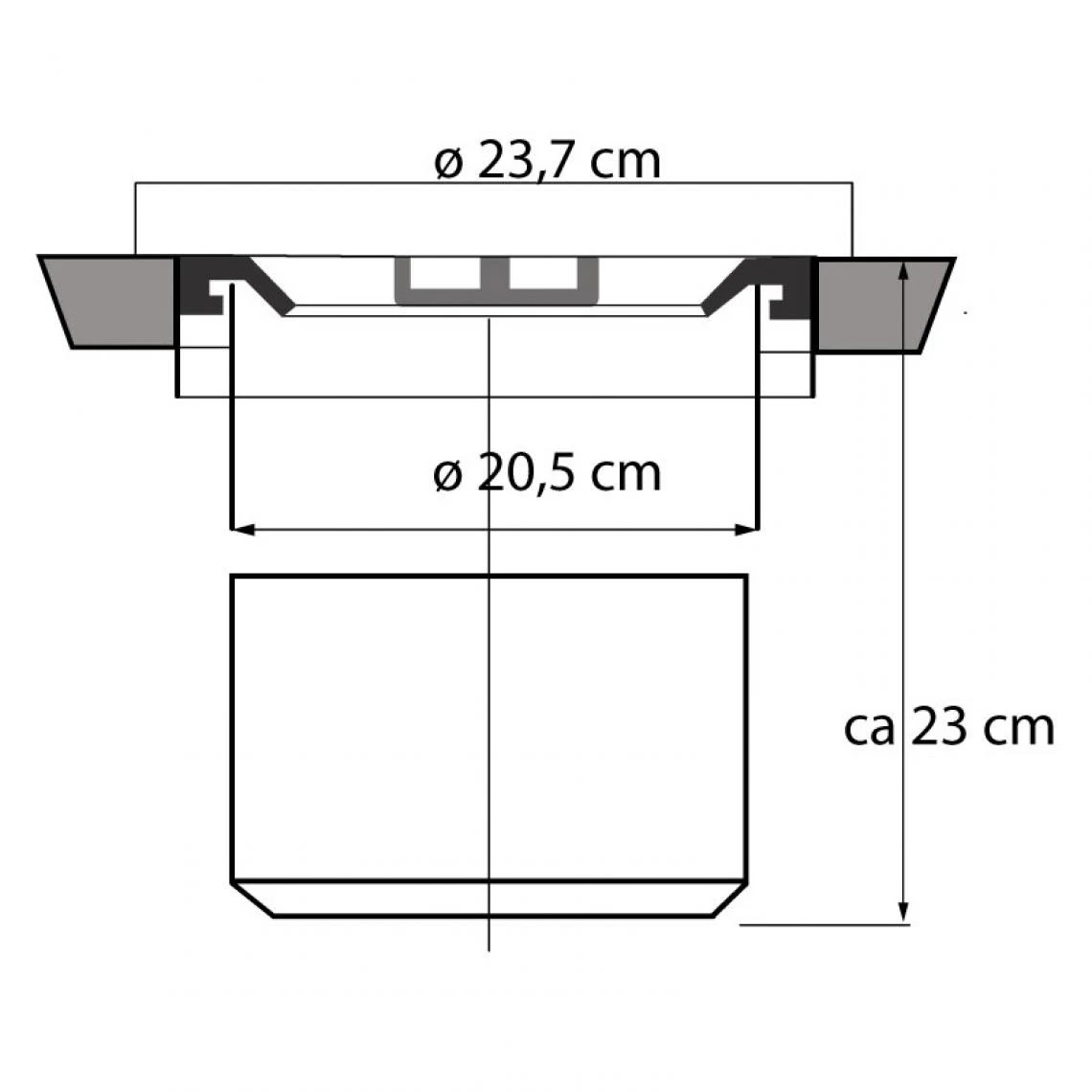 Wesco Poubelle De Plan De Travail - 11 L - Couvercle Inox - Contenance : 11 ... 4 Wesco Poubelle De Plan De Travail - 11 L - Couvercle Inox - Contenance : 11 ... - Image 4