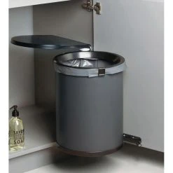 Wesco Poubelle De Porte Pivotante à Ouverture Automatique - 30 L - Amortiss...