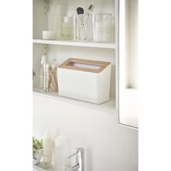 Yamazaki Poubelle De Table En Résine Et Bois Trash. -Pegane Shop poubelle de table en resine et bois trash 13842008 38380286 1140x1140