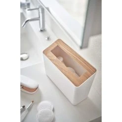 Yamazaki Poubelle De Table En Résine Et Bois Trash. -Pegane Shop poubelle de table en resine et bois trash 13842008 38380288 1140x1140