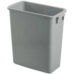 Graf Poubelle De Tri Rectangulaire 60 Litres Grise Sans Couvercle