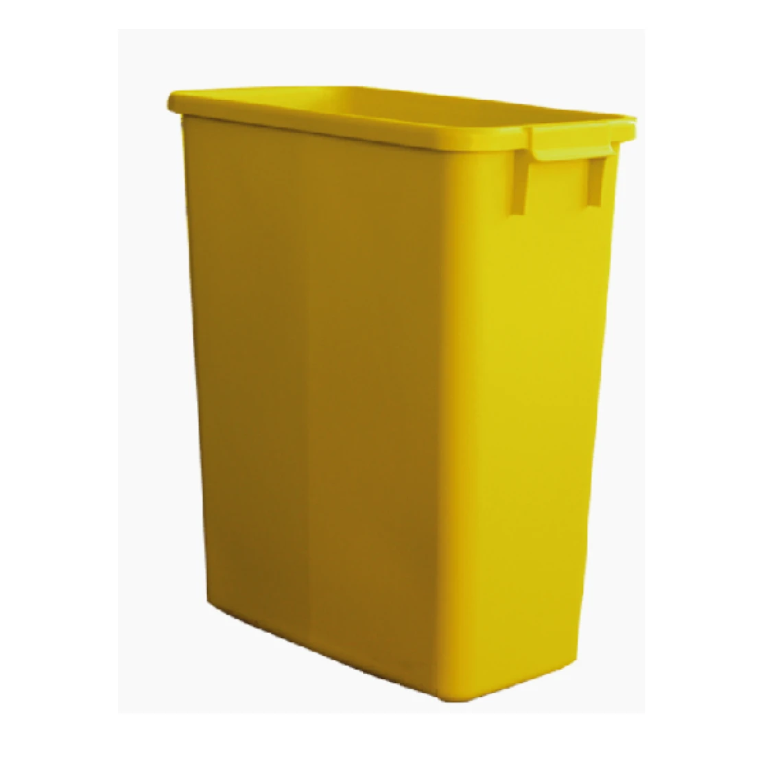 Graf Poubelle De Tri Rectangulaire 60 Litres Jaune Sans Couvercle 1 Graf Poubelle De Tri Rectangulaire 60 Litres Jaune Sans Couvercle