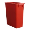 Graf Poubelle De Tri Rectangulaire 60 Litres Rouge Sans Couvercle