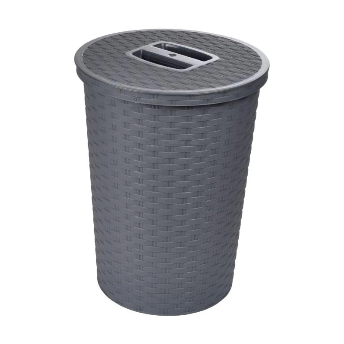 Paris Prix Poubelle Design Couvercle Tressé 10L Gris 1 Paris Prix Poubelle Design Couvercle Tressé 10L Gris