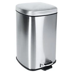 Other Poubelle En Acier, Ouverture Par Pédale Carrée 12 L -Pegane Shop poubelle en acier ouverture par pedale carree 12 l 13798528 38151228 1140x1140