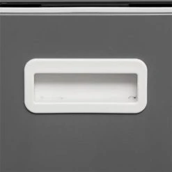 Ac-Deco Poubelle En Métal Safir 30L Gris -Pegane Shop poubelle en metal safir 30l gris 10967688 28655300 1140x1140