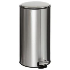 Atmosphera, Createur D'Interieur Poubelle Métal "delta" 30 Litres Atmosphéra - Inox
