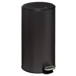 Atmosphera, Createur D'Interieur Poubelle Métal "delta" 30 Litres Atmosphéra - Noir