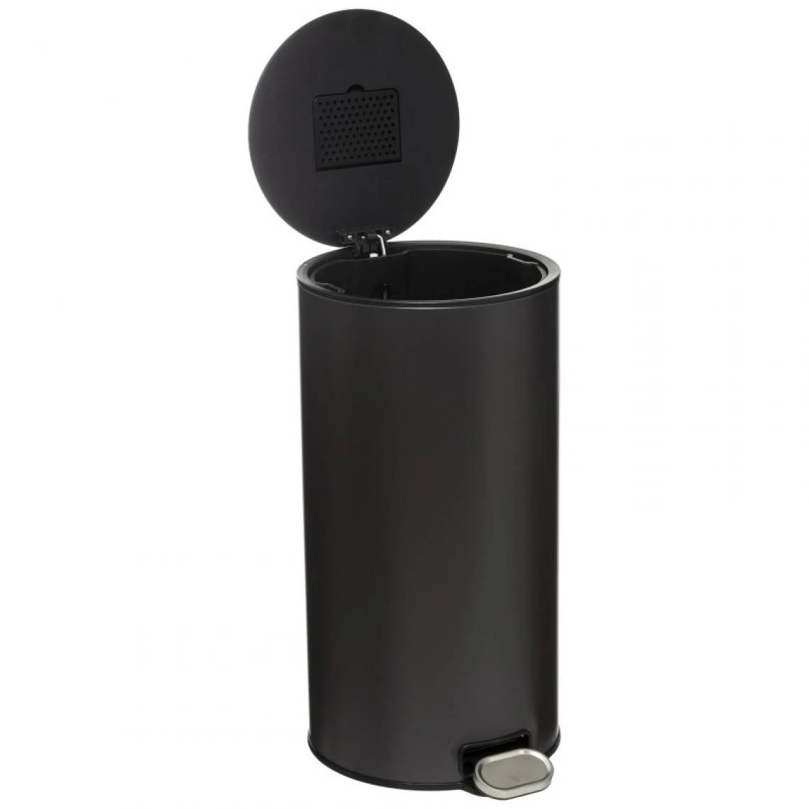 Atmosphera, Createur D'Interieur Poubelle Métal "delta" 30 Litres Atmosphéra - Noir 2 Atmosphera, Createur D'Interieur Poubelle Métal "delta" 30 Litres Atmosphéra - Noir - Image 2