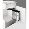 Wesco Poubelle Pivotante à Ouverture Automatique 19 L - Décor : Inox - WES...