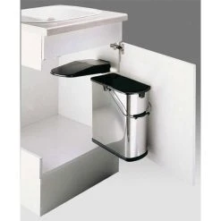 Wesco Poubelle Pivotante à Ouverture Automatique 19 L - Décor : Inox - WES...