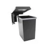 Elletipi Poubelle Pivotante à Ouverture Automatique - Contenance : 18 L - Haut...