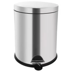 Other Poubelle Ronde En Acier à Pédale 14 L -Pegane Shop poubelle ronde en acier a pedale 14 l 13798540 38151272 1140x1140