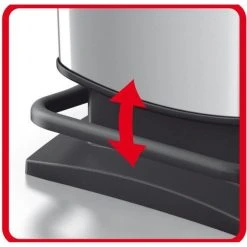 Rothobabydesign Rotho 7541 Paso Poubelle à Pédale 40 L Charbon -Pegane Shop rotho 7541 paso poubelle a pedale 40 l charbon 12093030 32077054 1140x1140