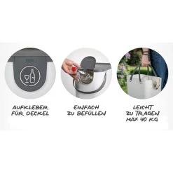 Rothobabydesign Rotho Albula Poubelle En Plastique 2 X 25 L Multicolore 25 L -Pegane Shop rotho albula poubelle en plastique 2 x 25 l multicolore 25 l 13911934 38578766 1140x1140