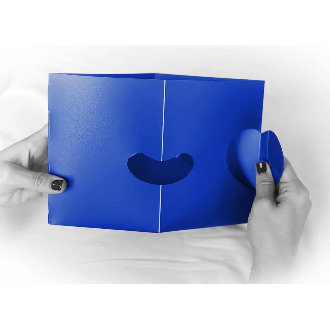 Marque Generique Snappy Bin The Portable Pliable Poubelle Bleu 3 Marque Generique Snappy Bin The Portable Pliable Poubelle Bleu - Image 3