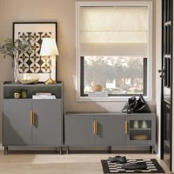 SoBuy Buffet Placard Armoire De Cuisine Meuble à Chaussures Meuble D'...