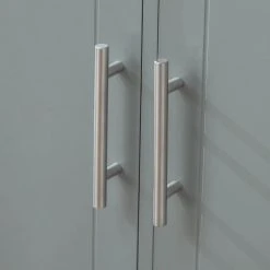 SoBuy® FKW108-HG Desserte Roulante Chariot De Cuisine à Roulettes Av... -Pegane Shop sobuy fkw108 hg desserte roulante chariot de cuisine a roulettes avec etagere laterale portes et tiroirs en acier inox 11876446 31419284 1140x1140