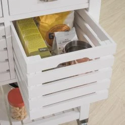 SoBuy® FKW83-W Desserte à Roulettes Armoire De Rangement Cuisine Des... 9 SoBuy® FKW83-W Desserte à Roulettes Armoire De Rangement Cuisine Des... -Pegane Shop sobuy fkw83 w desserte a roulettes armoire de rangement cuisine desserte de cuisine 7351456 18465532 1200x1200