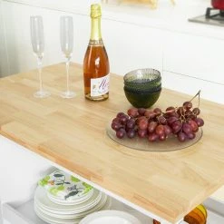 SoBuy FKW97-WN Desserte Sur Roulettes Meuble De Rangement Cuisine Buff... -Pegane Shop sobuy fkw97 wn desserte sur roulettes meuble de rangement cuisine buffet commode bahut multifonctionnel en bois 9188485 23967007 1140x1140