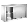 Bcelec SSC180 Armoire De Cuisine, Armoire Murale En Inox 180x40x60cm Idéal R...