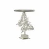 Table D'appoint DKD Home Decor Aluminium Papillon (38 X 38 X 52.5 Cm)