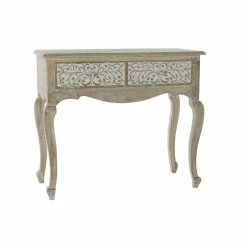 Table D'Appoint DKD Home Decor Bois De Manguier (92 X 42 X 81 Cm)